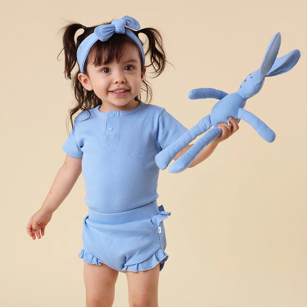Bluebell Short Sleeve Organic Bodysuit - Image 3