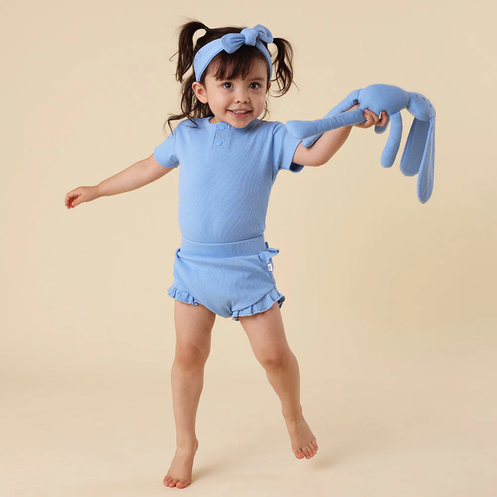 Bluebell Short Sleeve Organic Bodysuit - Image 7