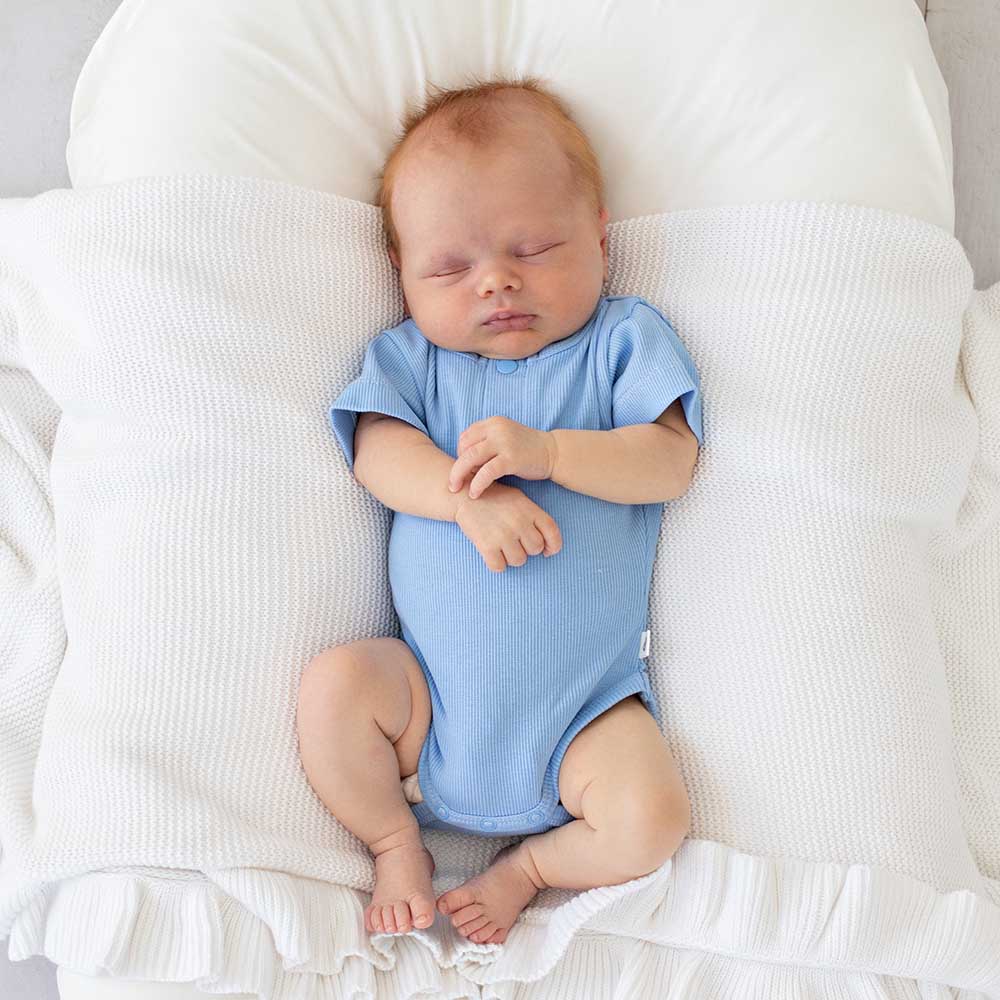 Bluebell Short Sleeve Organic Bodysuit - Image 9