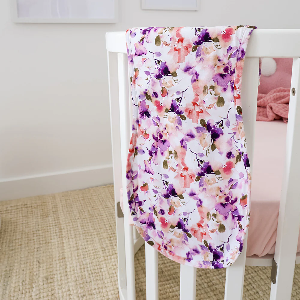 Blushing Beauty Organic Cotton Burp Cloth - Image 6