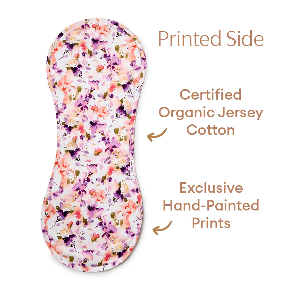 Blushing Beauty Organic Cotton Burp Cloth - Image 7