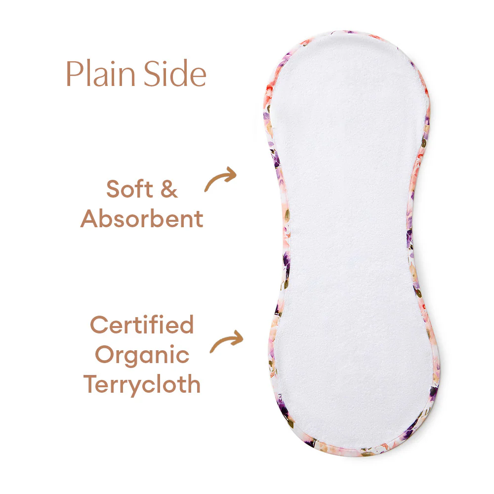 Blushing Beauty Organic Cotton Burp Cloth - Image 8