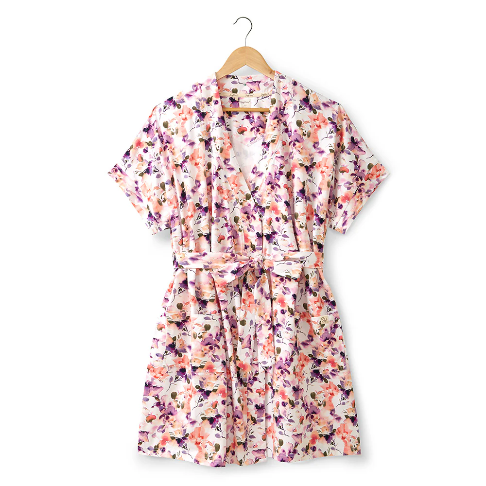 Blushing Beauty Organic Maternity Robe - Image 2
