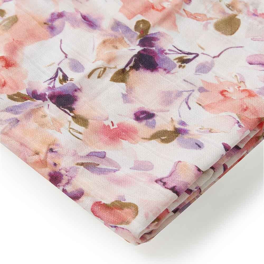 Blushing Beauty Organic Muslin Wrap - Image 2