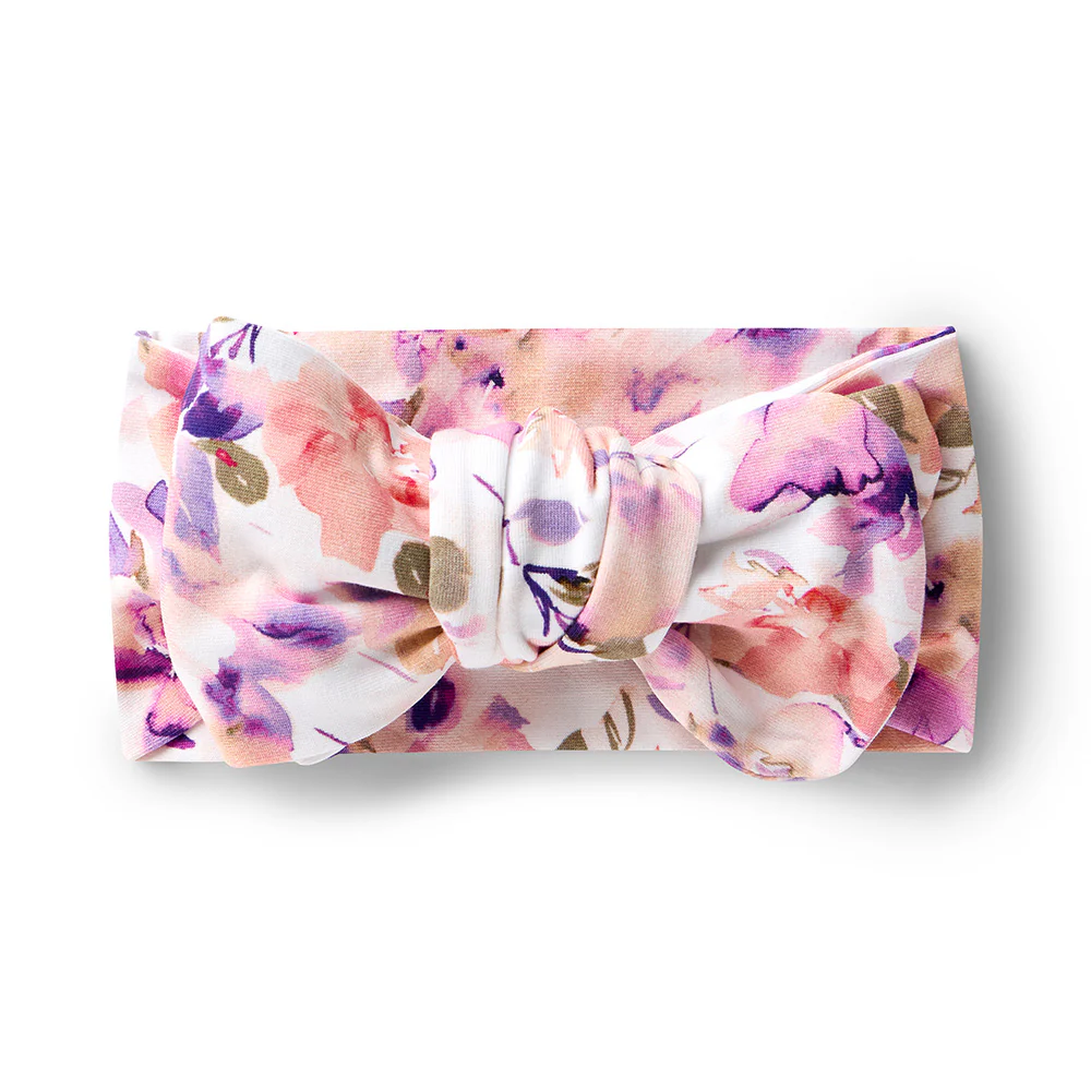 Blushing Beauty Organic Oversized Bow - Image 2