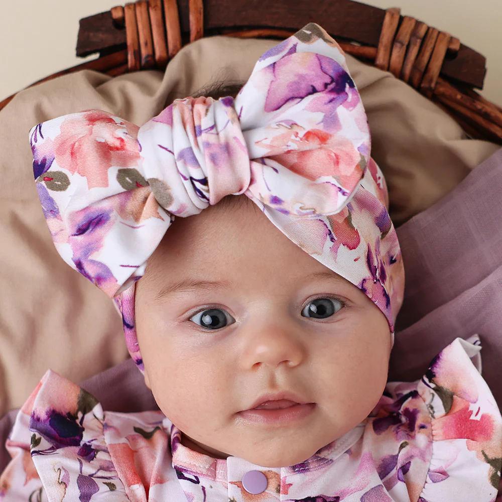 Blushing Beauty Organic Oversized Bow - Image 3