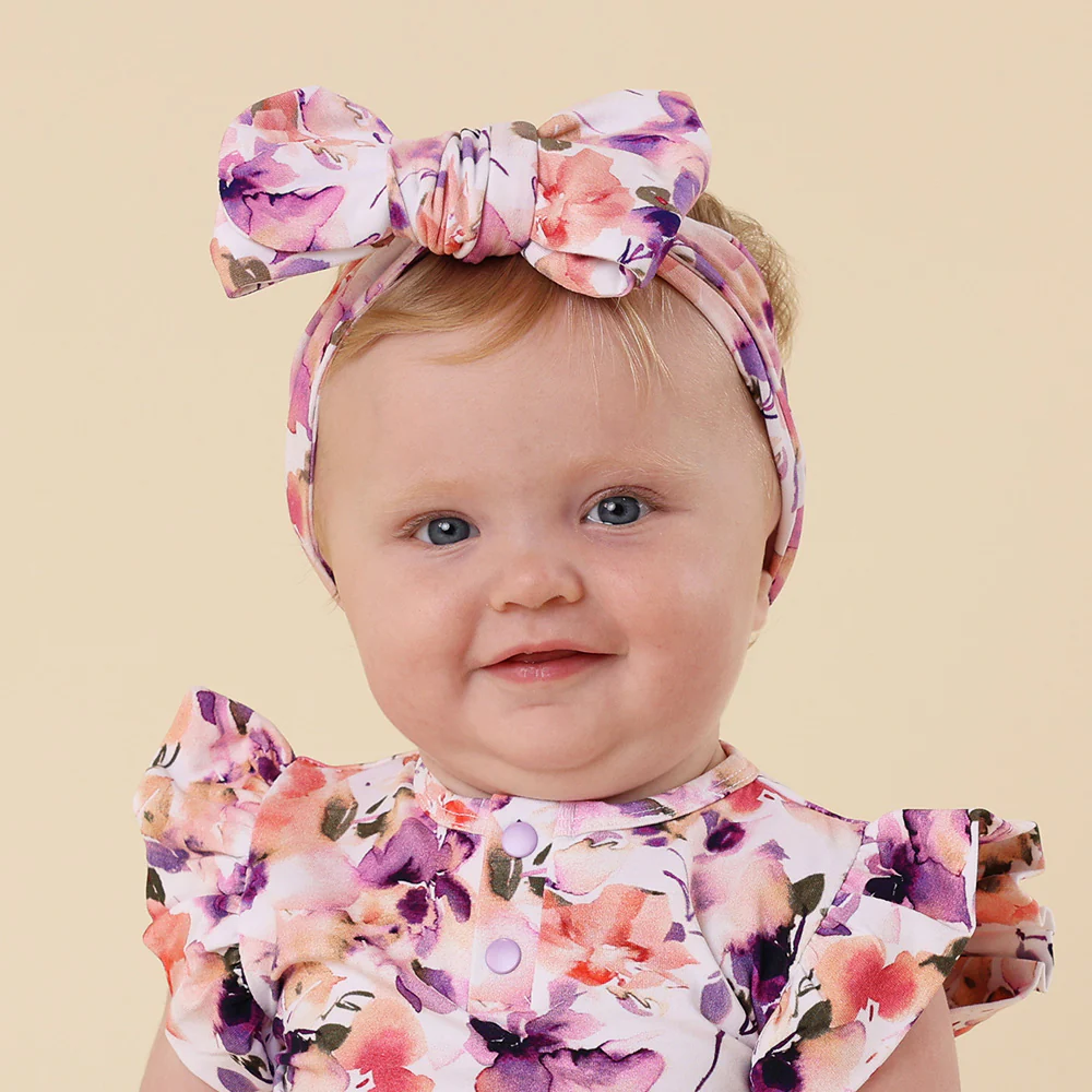 Blushing Beauty Organic Oversized Bow - Image 4