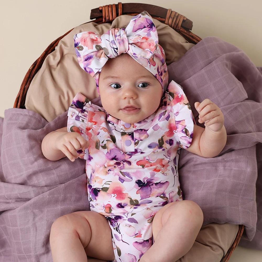 Blushing Beauty Organic Oversized Bow - Image 7