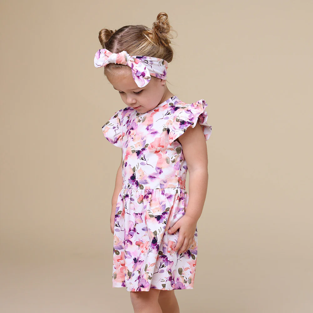 Blushing Beauty Short Sleeve Organic Dress - Image 11