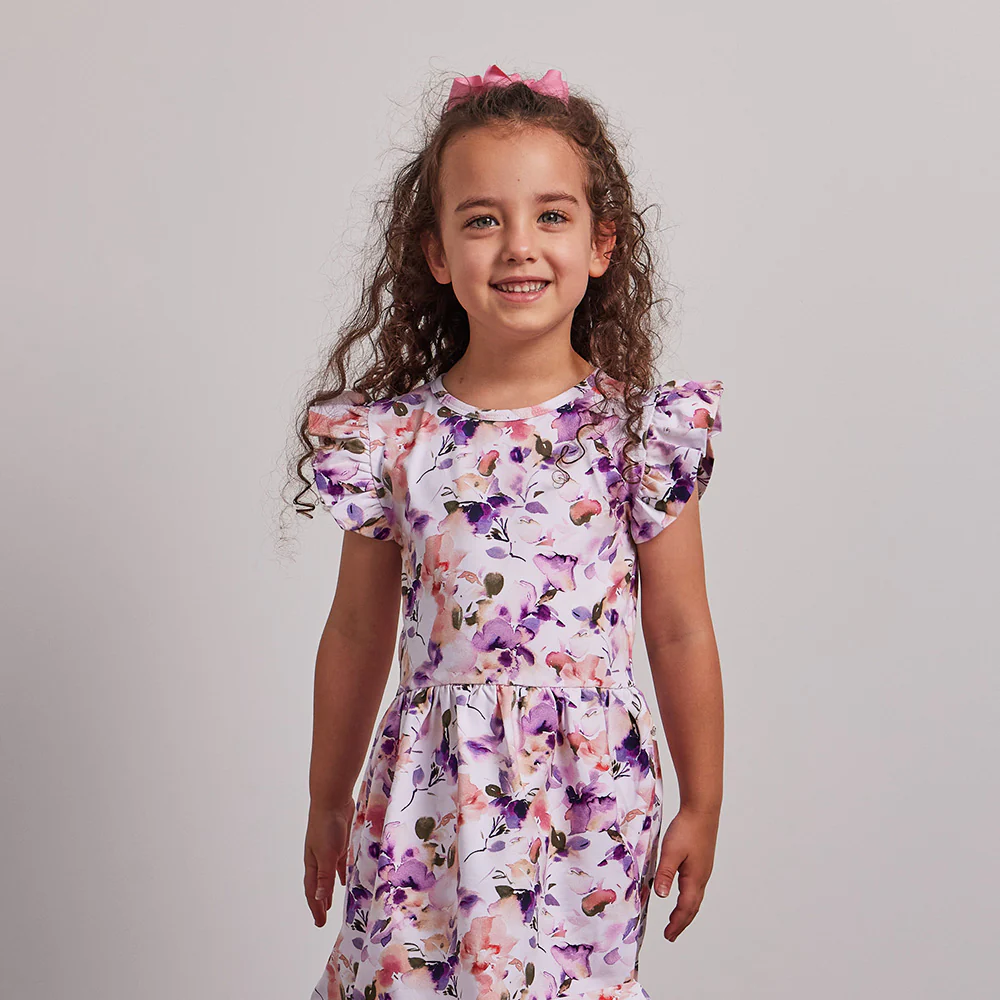Blushing Beauty Short Sleeve Organic Dress - Image 12