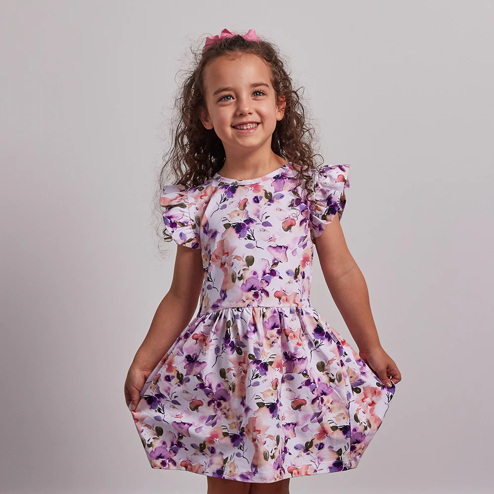 Blushing Beauty Short Sleeve Organic Dress - Image 4