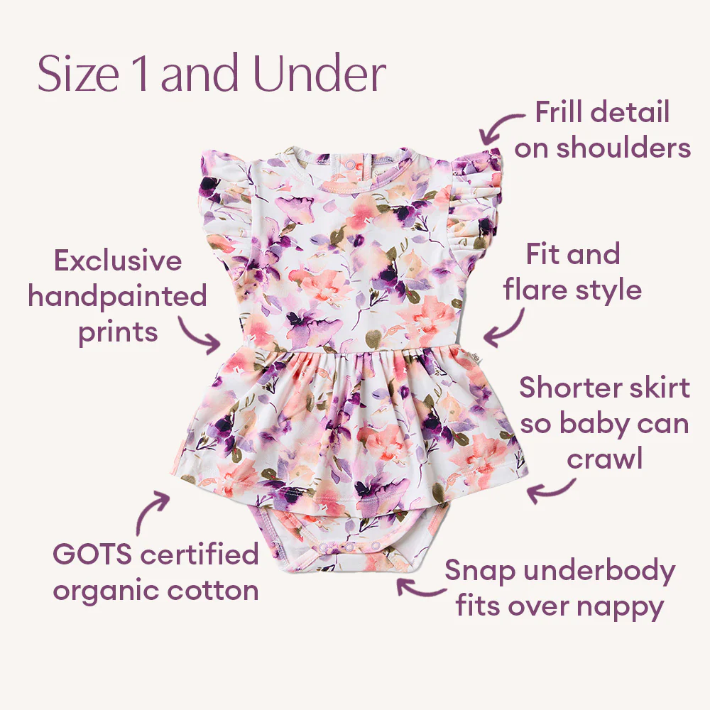 Blushing Beauty Short Sleeve Organic Dress - Image 5