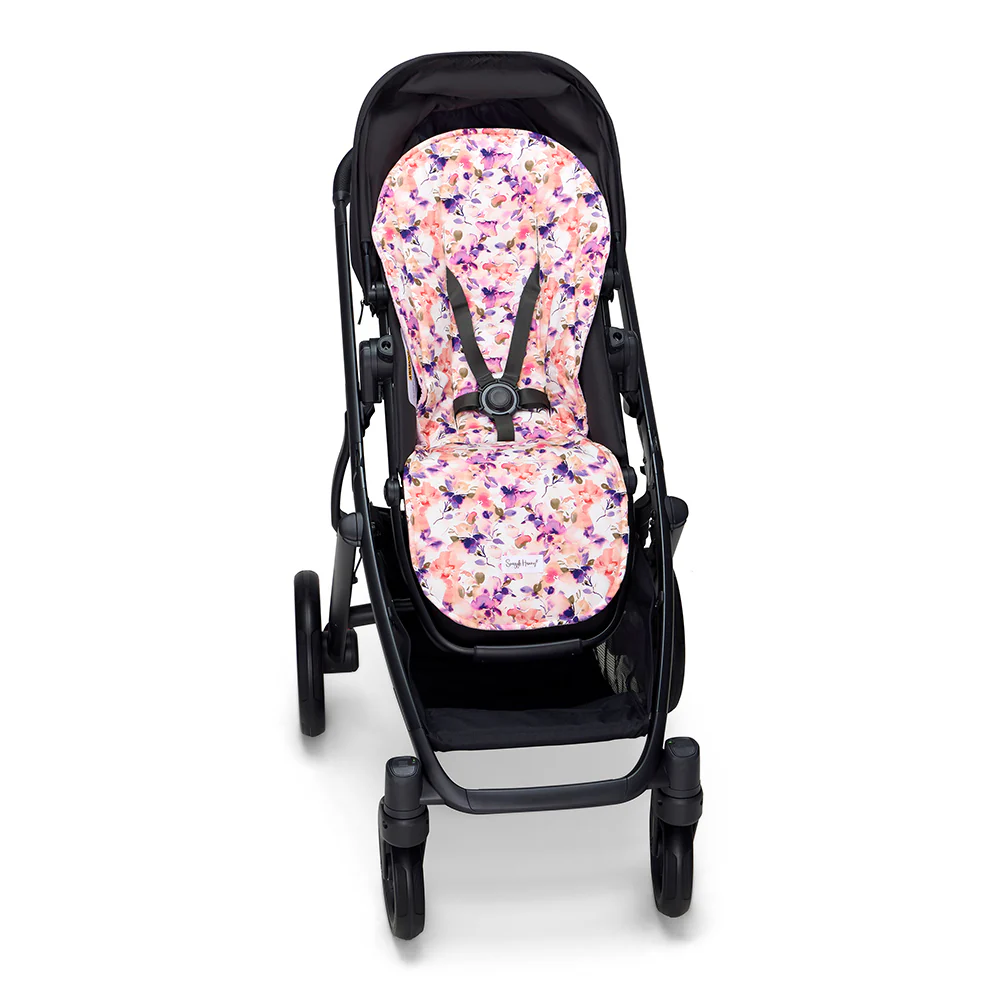 Blushing Beauty Universal Organic Pram Liner - Image 5