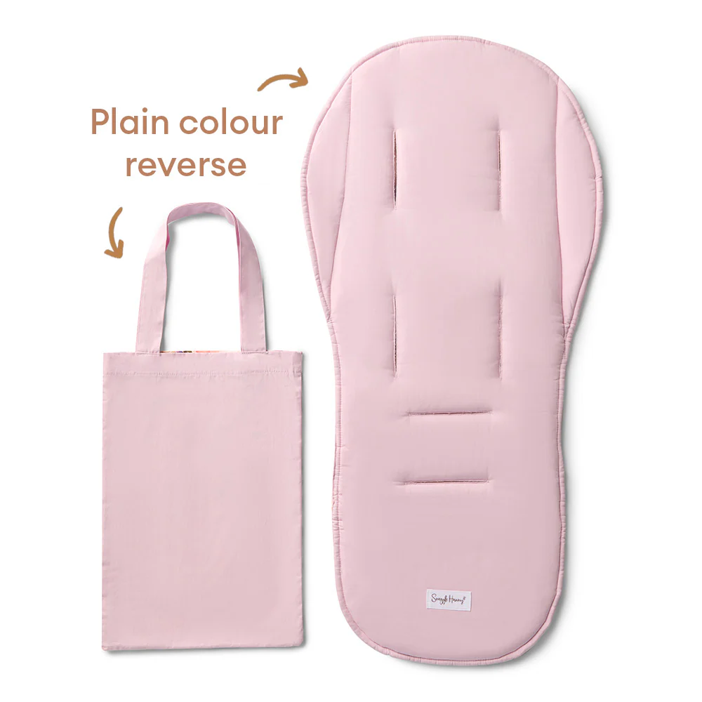 Blushing Beauty Universal Organic Pram Liner - Image 7