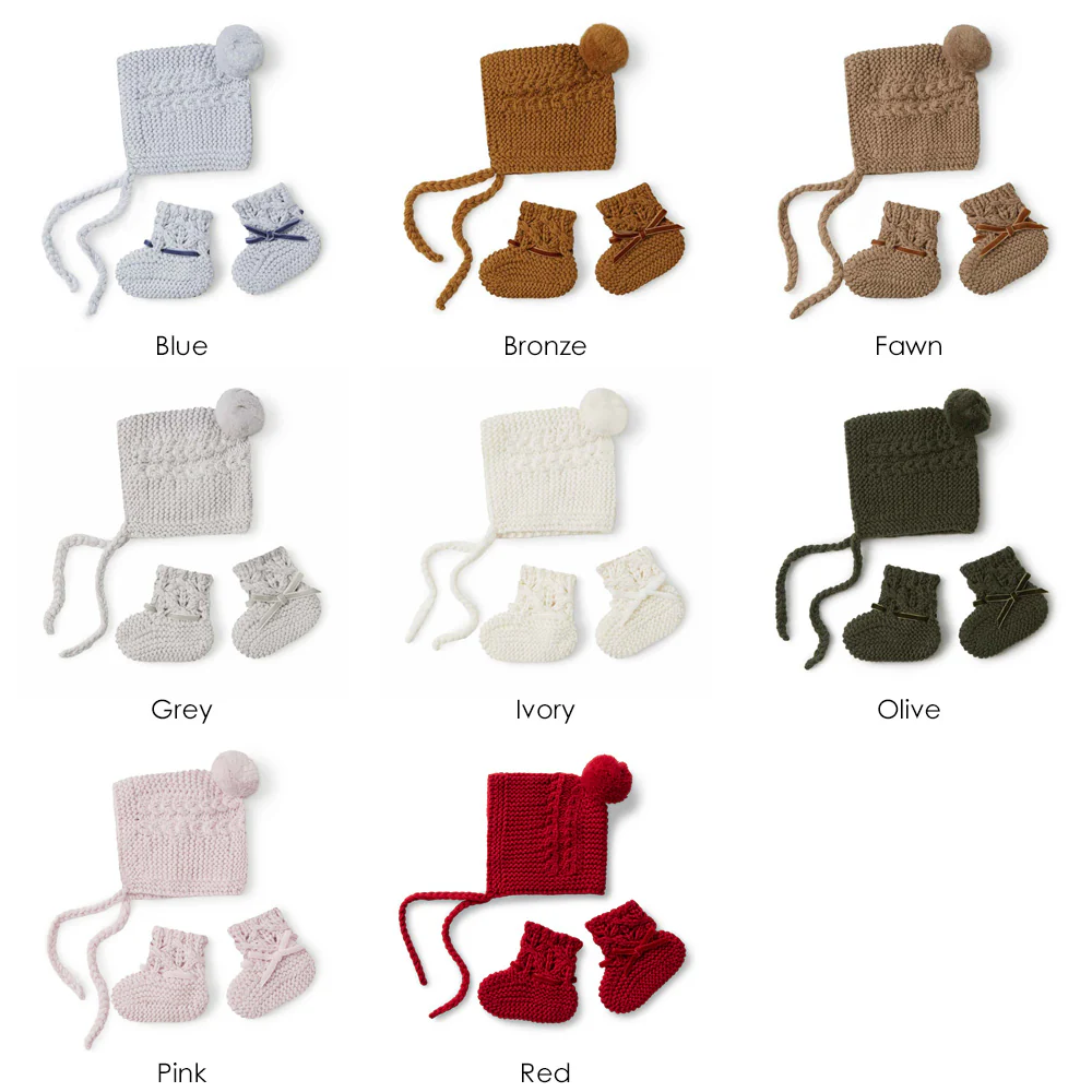 Bonnet & Booties 2 Pack - Image 2