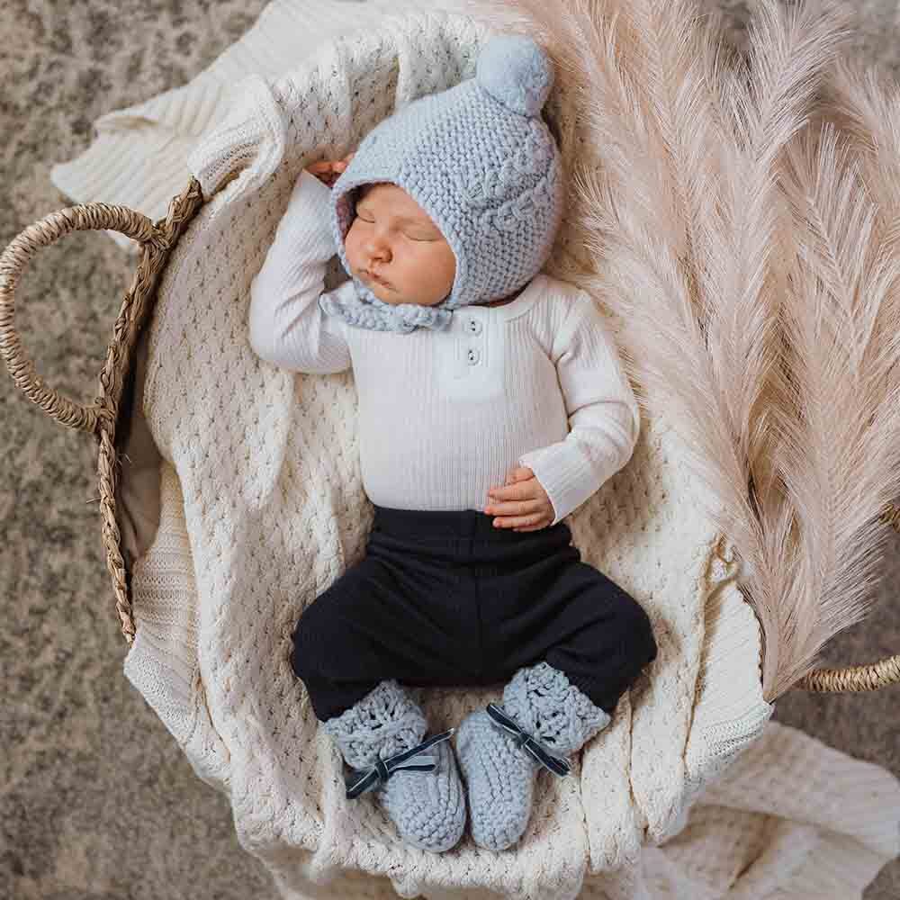Bonnet & Booties 2 Pack - Image 3