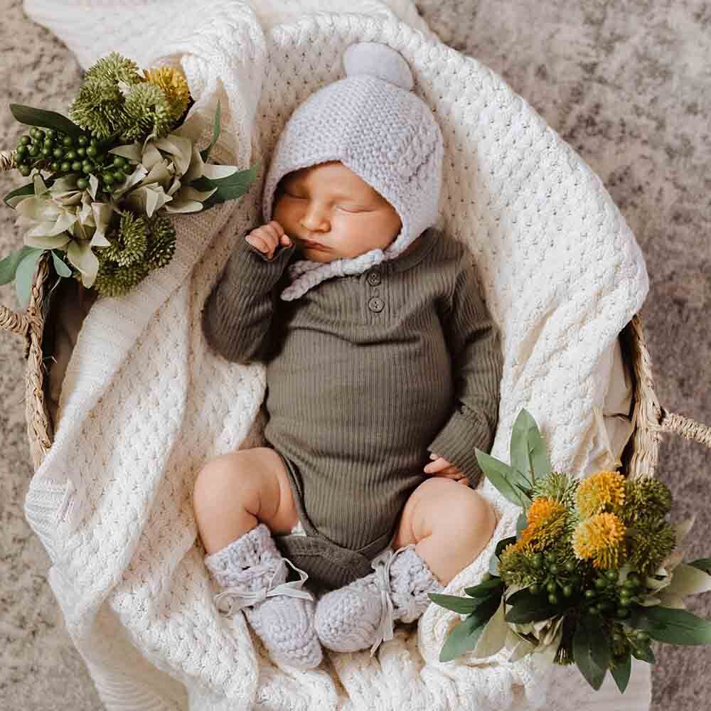 Bonnet & Booties 2 Pack - Image 9