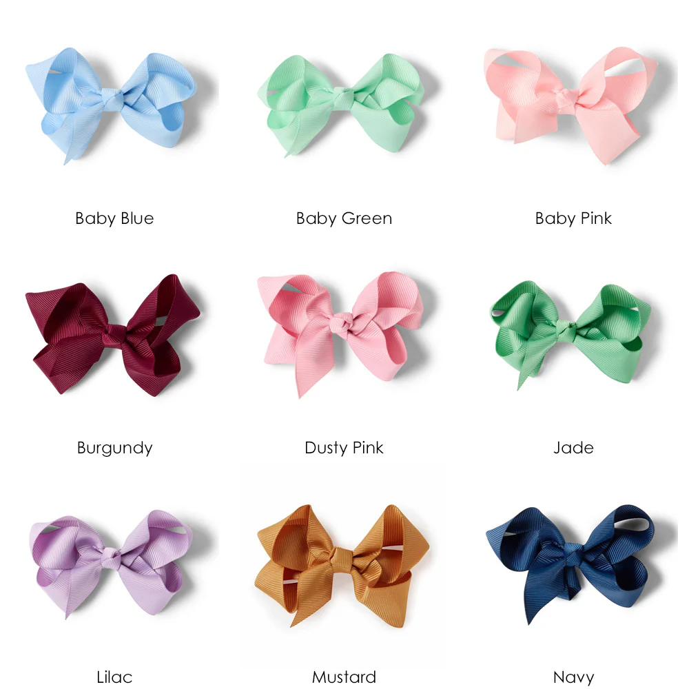 Bow Hair Clip 3 Pack - Image 2