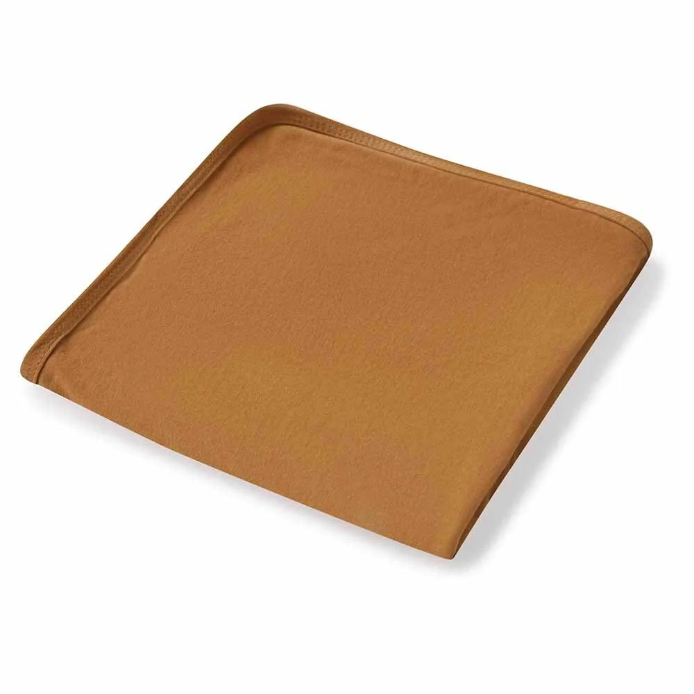 Bronze Organic Jersey Wrap & Beanie Set - Image 3