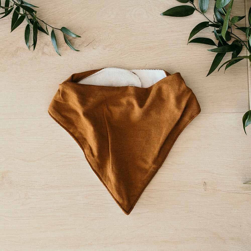Bronze Organic Dribble Bib - Image 5