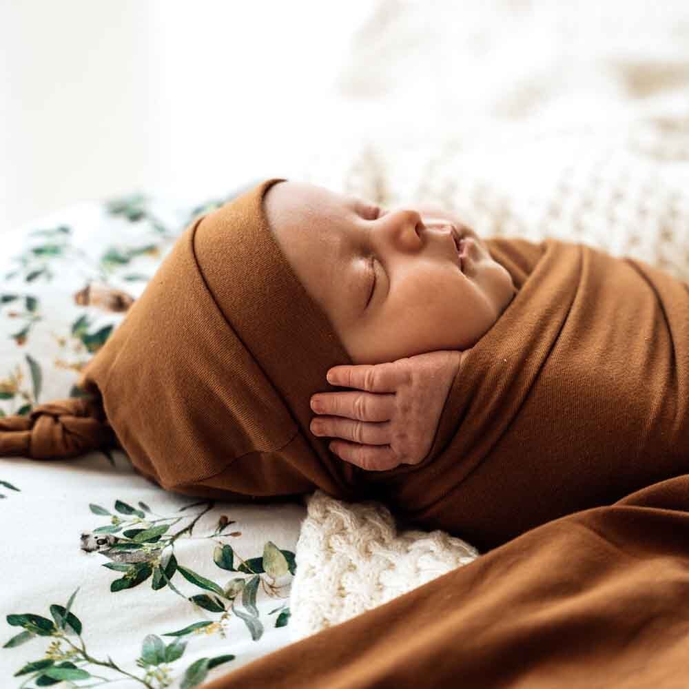 Bronze Organic Knotted Beanie - Image 3
