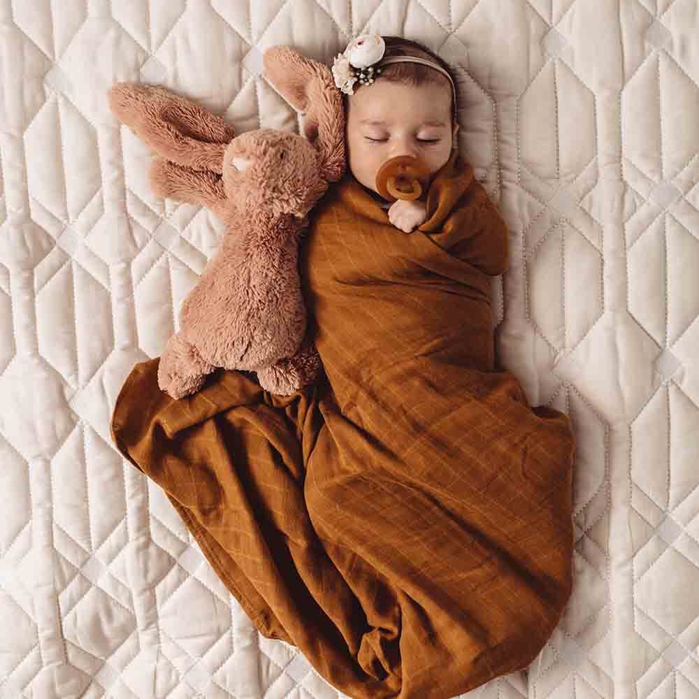 Bronze Organic Muslin Wrap - Image 4