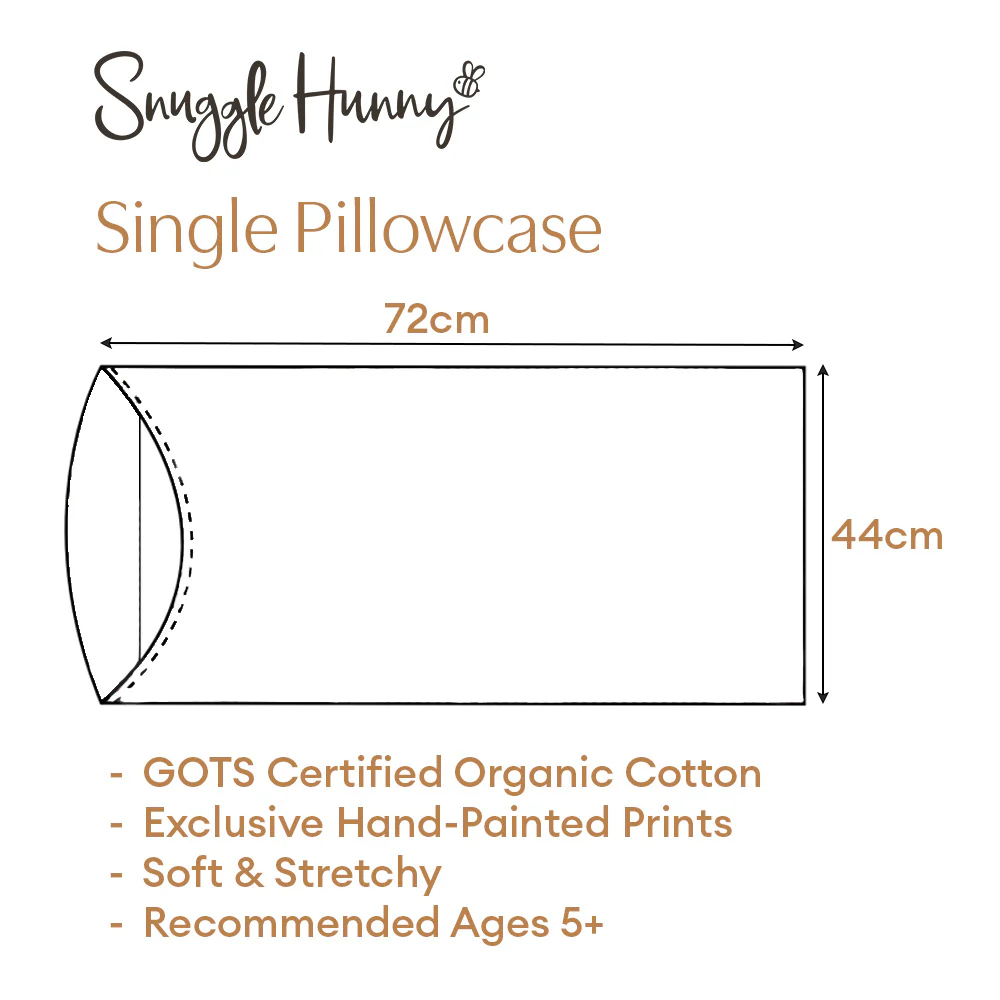 Taking Flight Organic Cotton Single Pillowcase - Image 4