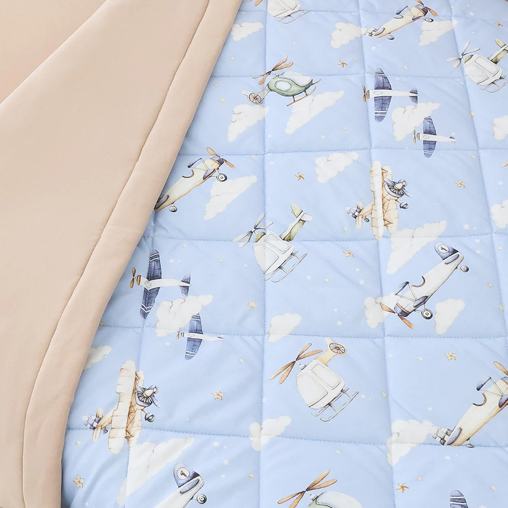 Bundle - Taking Flight Cot Comforter & Toddler Pillowcase - Image 2