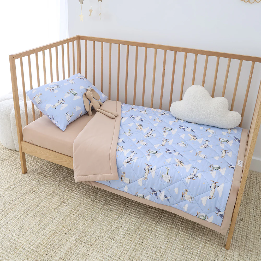 Bundle - Taking Flight Cot Comforter & Toddler Pillowcase - Image 3