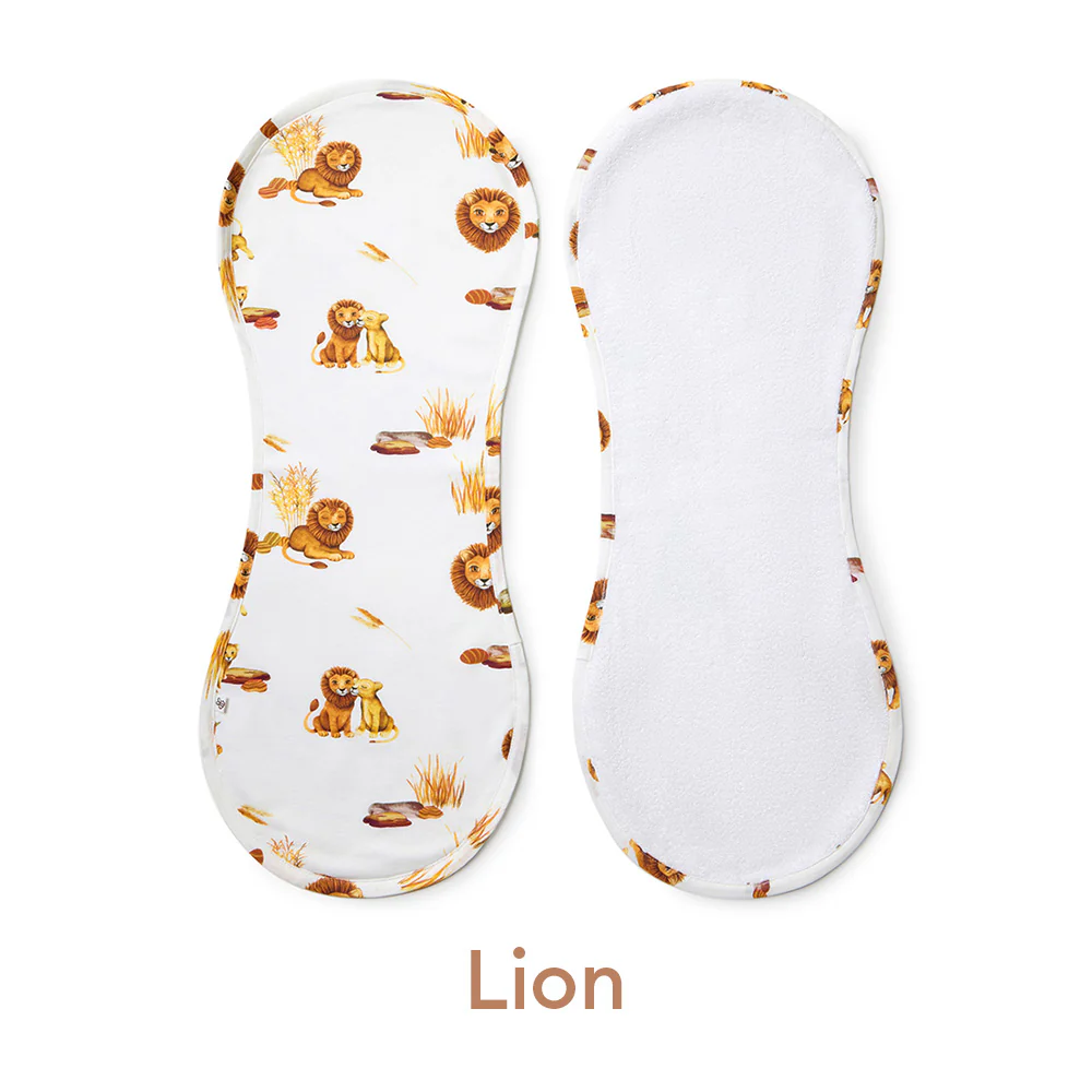 Organic Burp Cloth 3 Pack - Pick Your Prints - Image 12