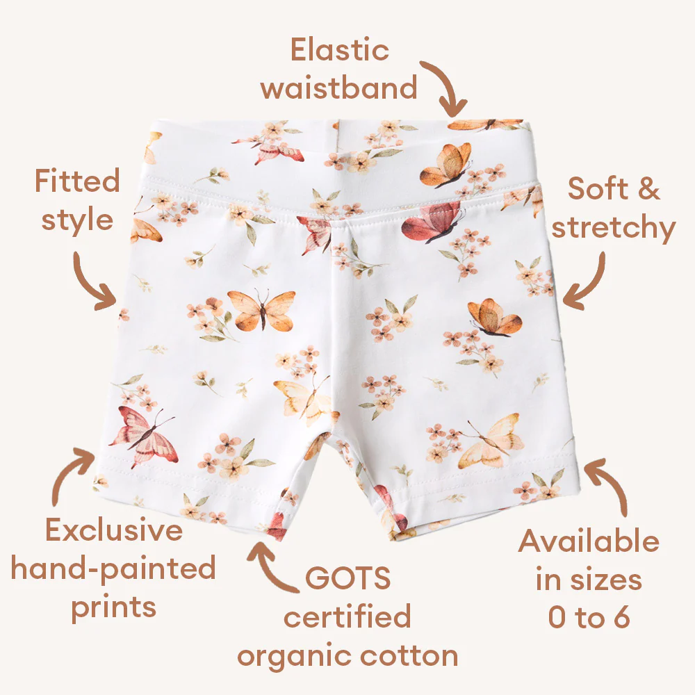 Butterfly Organic Bike Shorts - Image 5