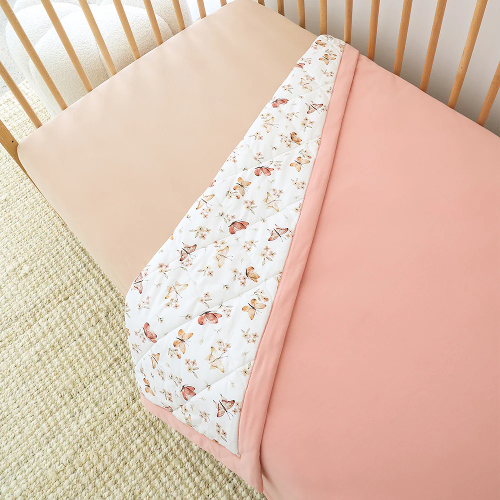 Butterfly Organic Cotton Cot Comforter - Image 3