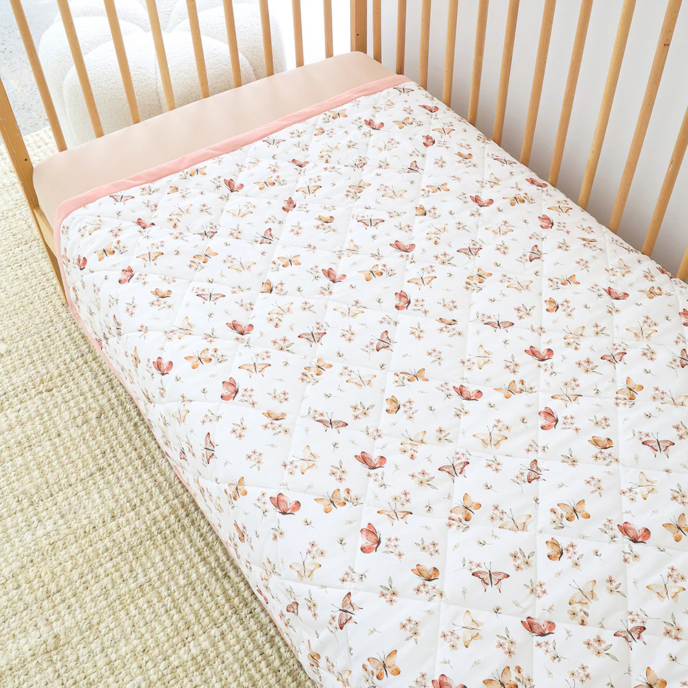 Butterfly Organic Cotton Cot Comforter - Image 6