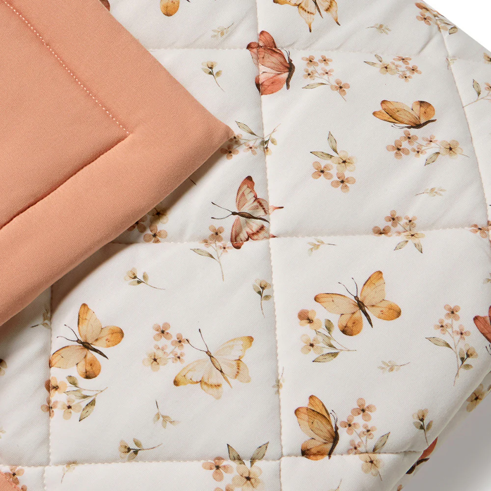 Butterfly Organic Cotton Cot Comforter - Image 8