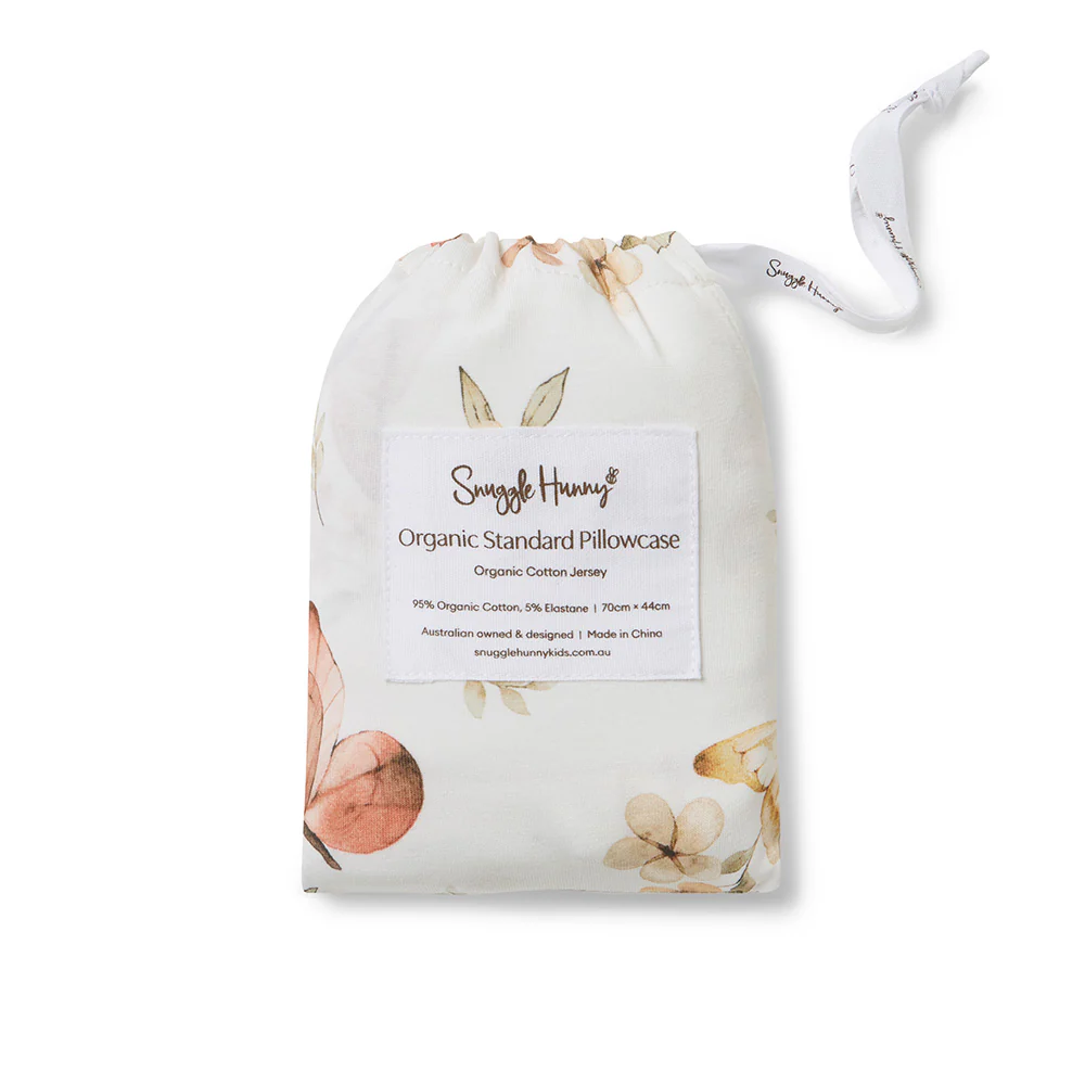 Butterfly Organic Cotton Single Pillowcase - Image 5