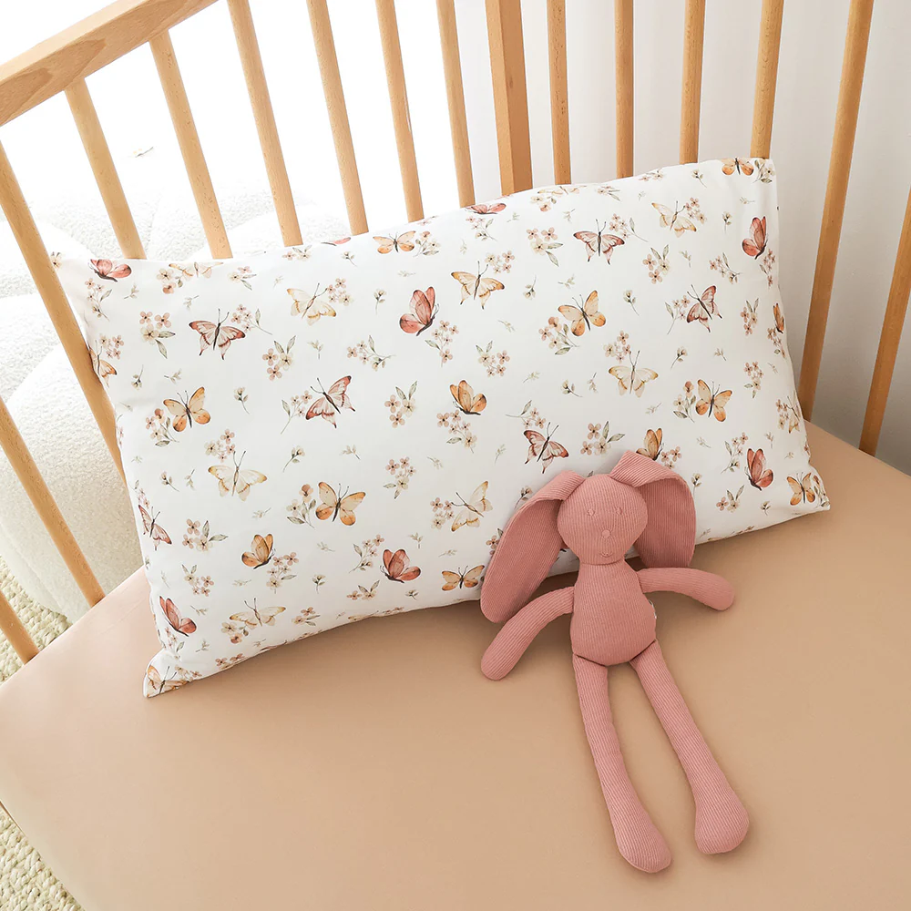 Butterfly Organic Cotton Toddler Pillowcase - Image 3