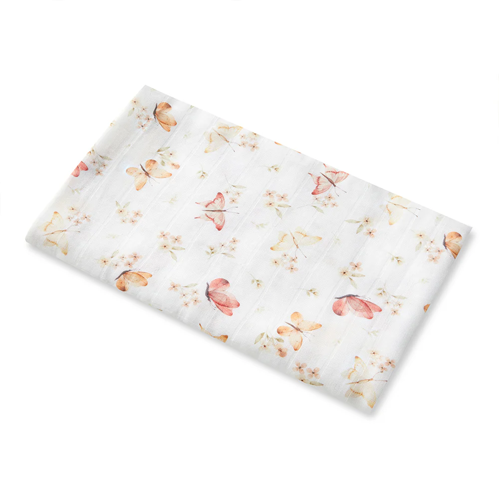 Butterfly Organic Muslin Wrap - Image 3