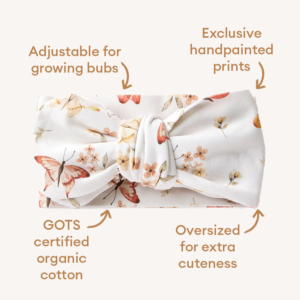 Butterfly Organic Oversized Bow - Image 6