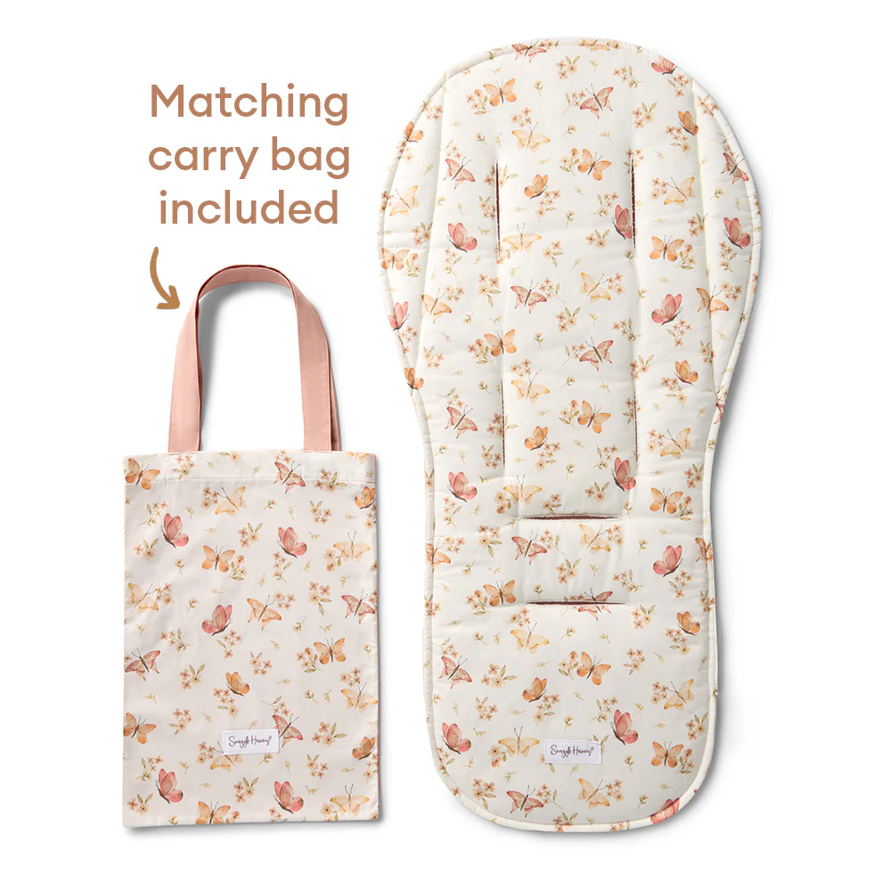 Butterfly Universal Organic Pram Liner - Image 2