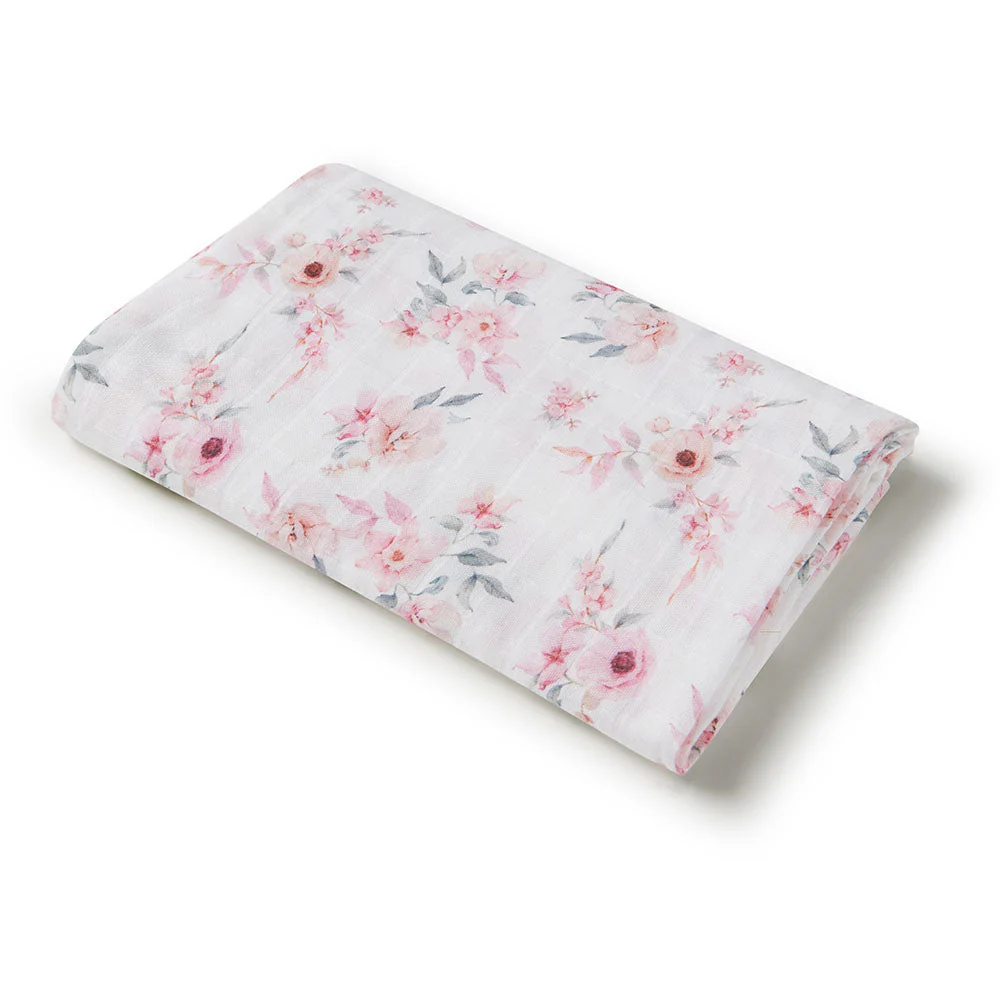 Camille Muslin Wrap Birth Announcement Set - Image 2