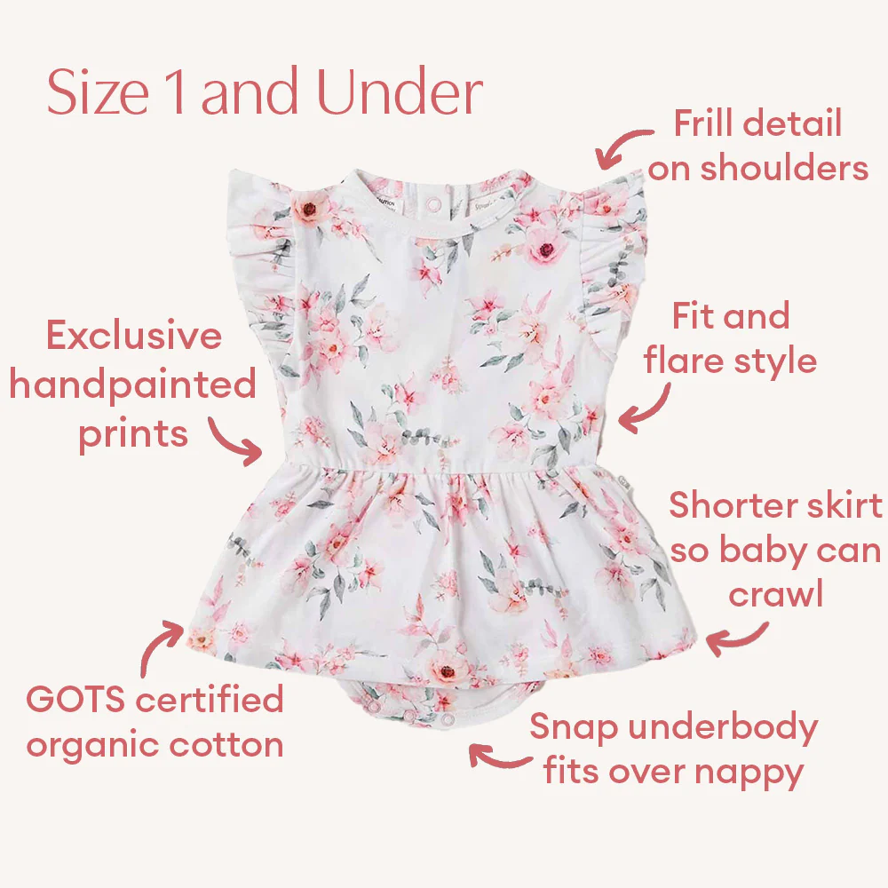Camille Short Sleeve Organic Dress - Image 4