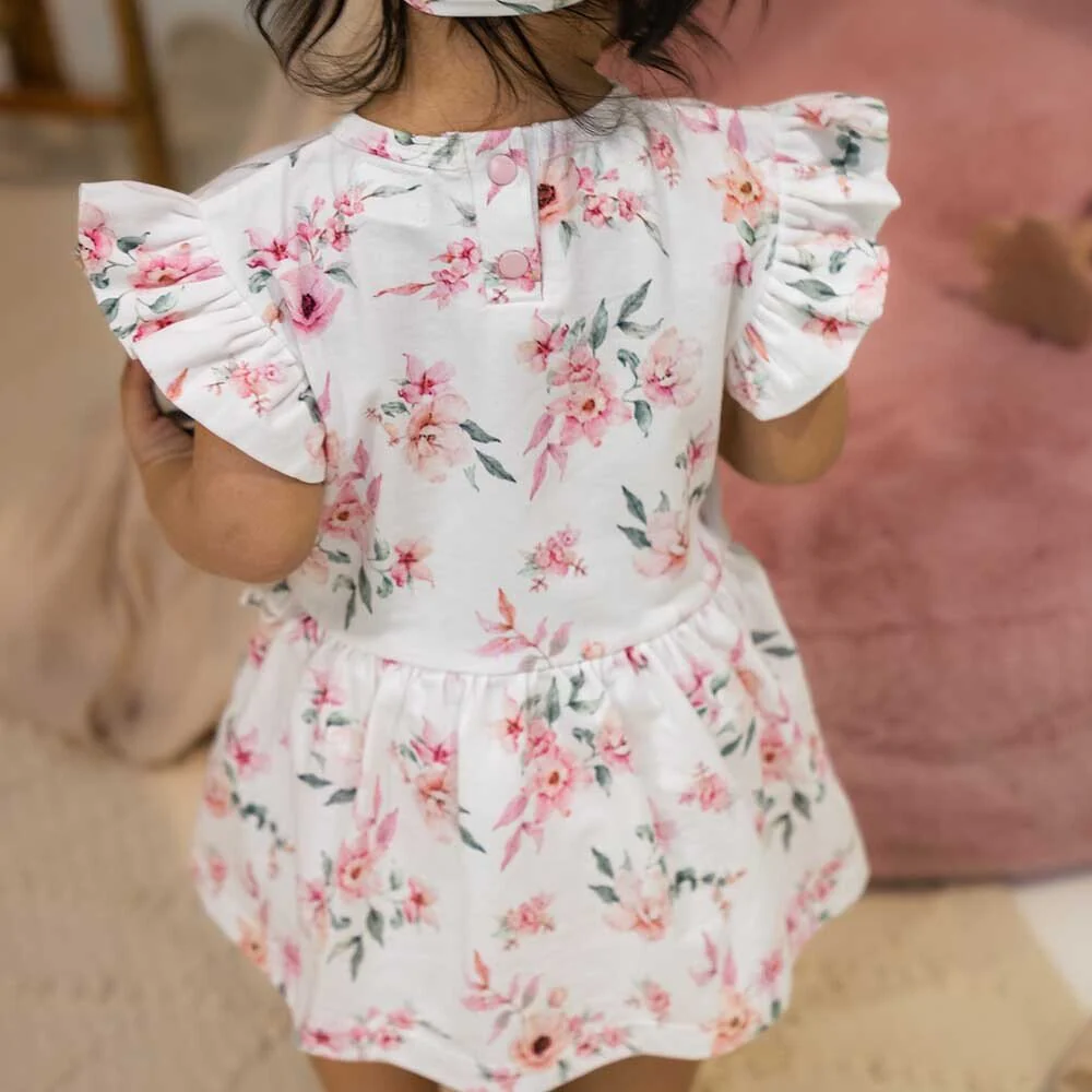 Camille Short Sleeve Organic Dress - Image 9