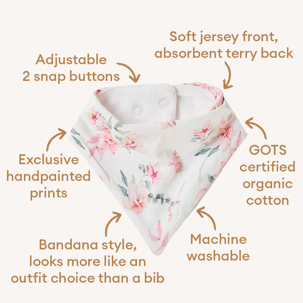 Camille Organic Dribble Bib - Image 4