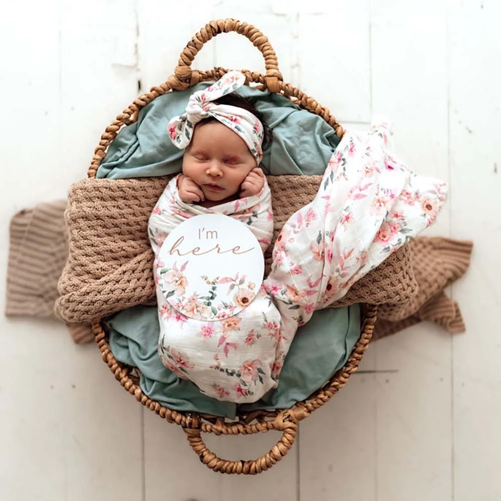 Camille Organic Muslin Wrap - Image 5