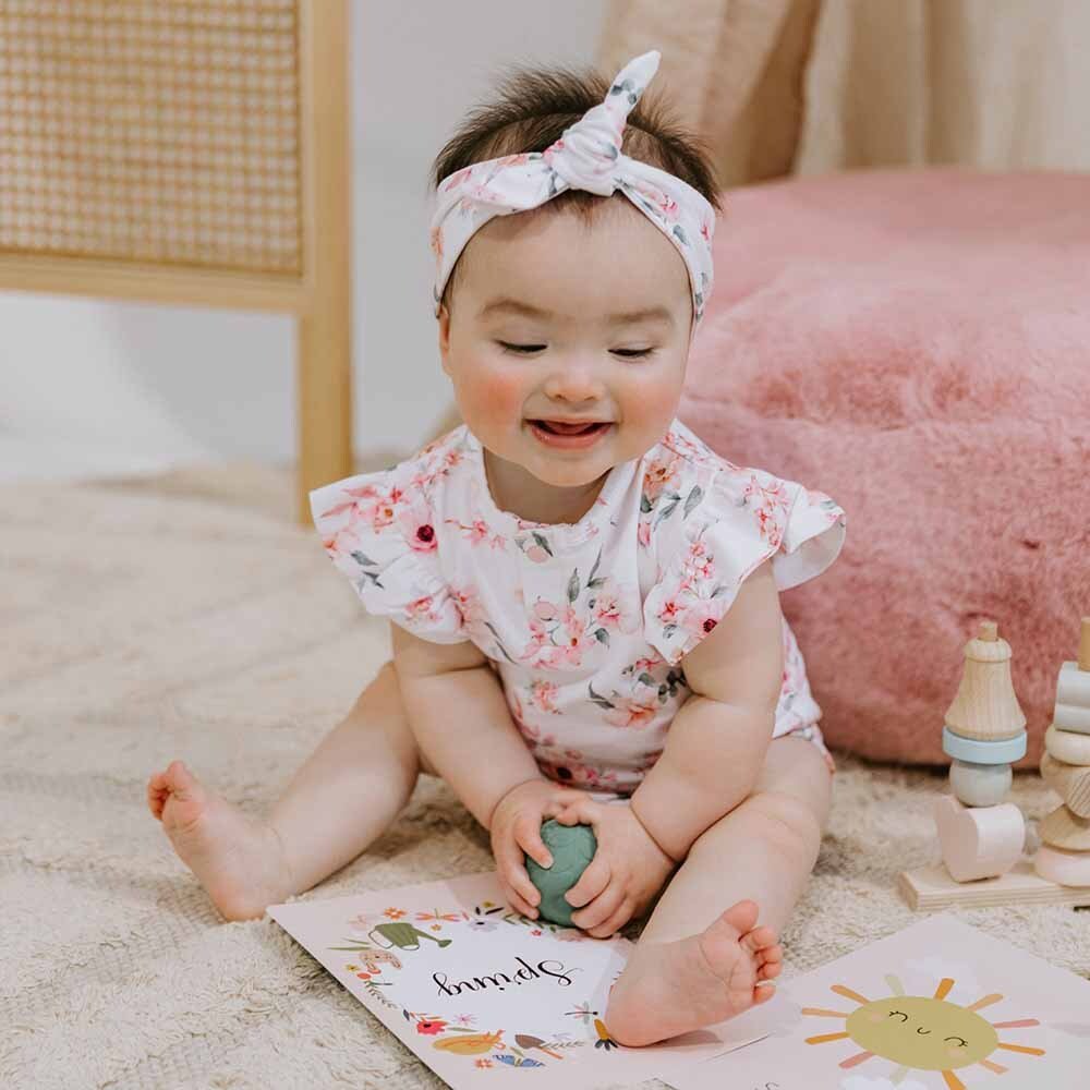 Camille Short Sleeve Organic Bodysuit - Image 10