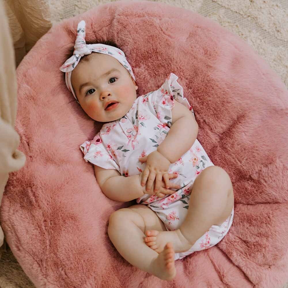 Camille Short Sleeve Organic Bodysuit - Image 11