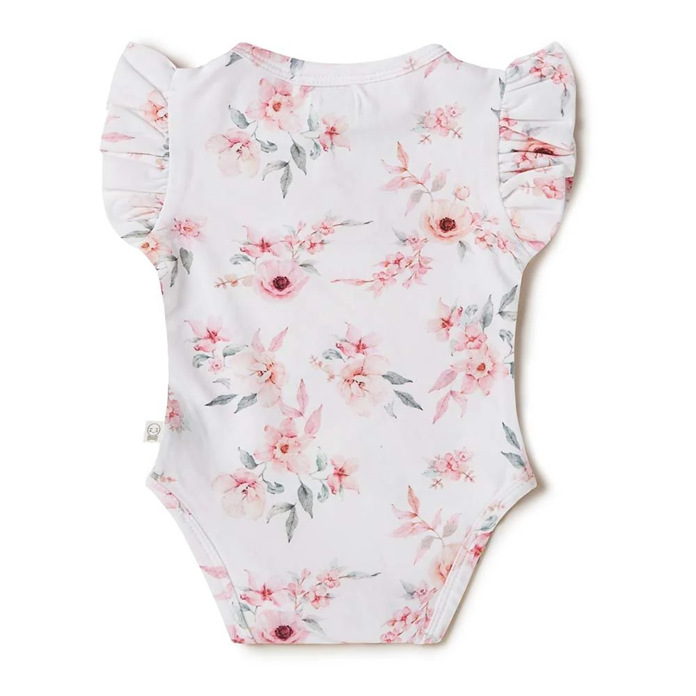 Camille Short Sleeve Organic Bodysuit - Image 5