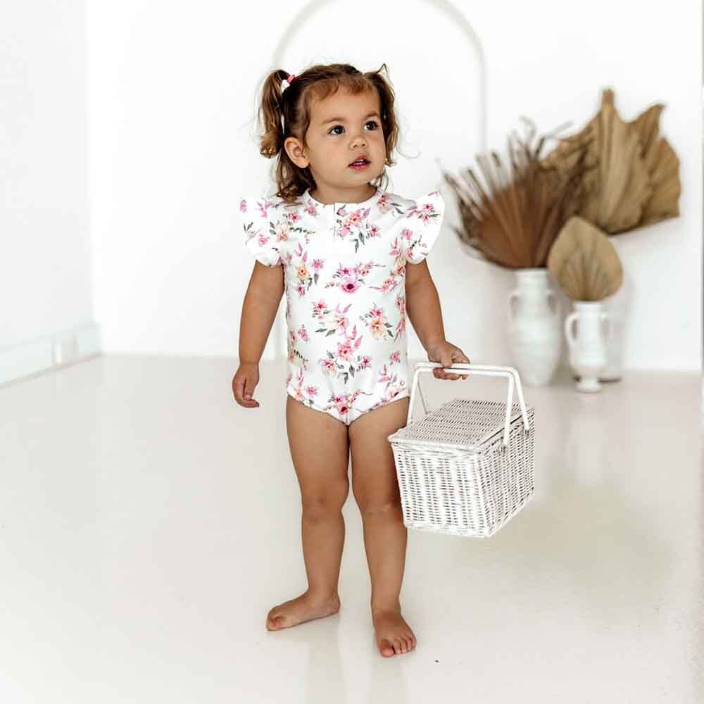 Camille Short Sleeve Organic Bodysuit - Image 7
