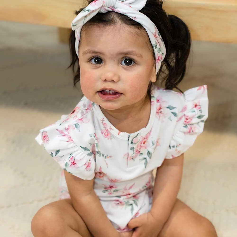 Camille Short Sleeve Organic Bodysuit - Image 8