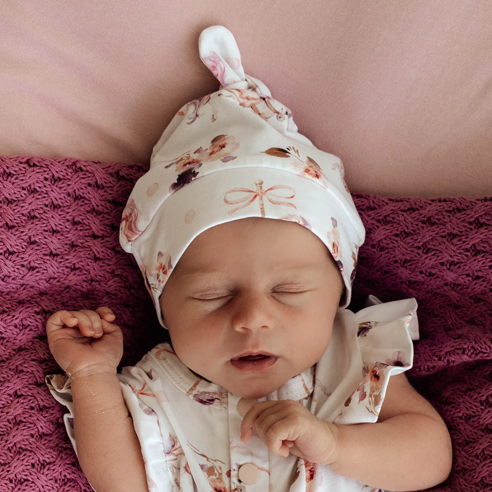 Carousel Organic Knotted Beanie - Image 3